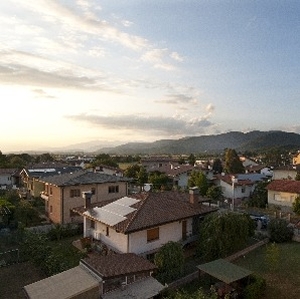 Al Gallo Cividale , Mansarda: vista verso le Montagne